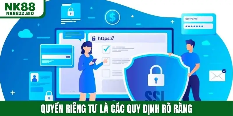 Quyền riêng tư là các quy định rõ ràng